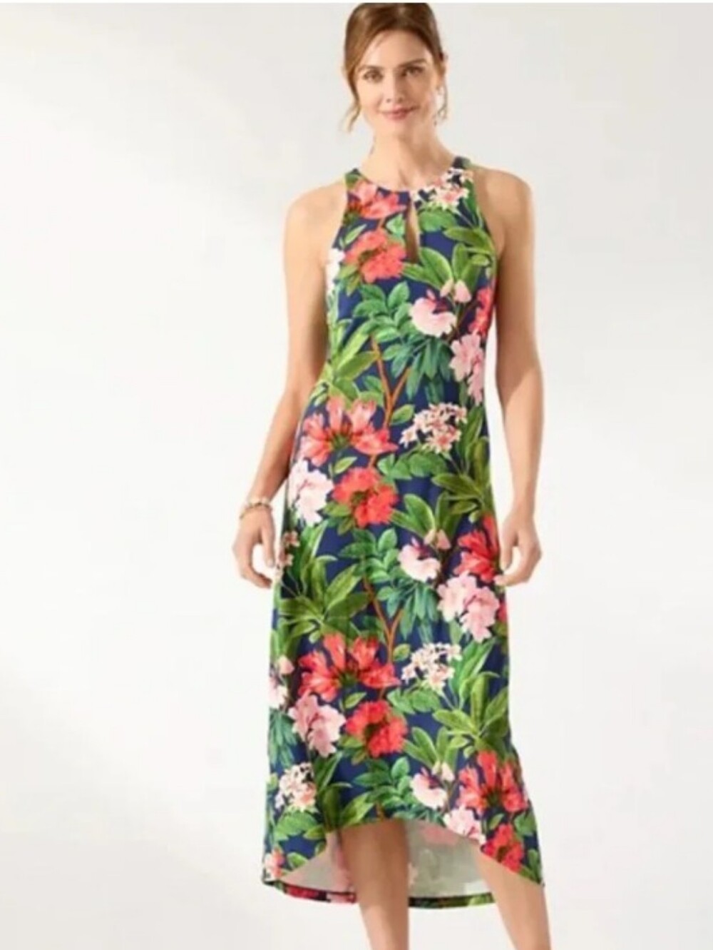 NWOT Tommy Bahama Jasmina Faraway Blooms Maxi Dress - Picture 9 of 11